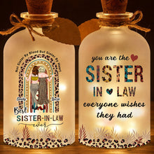 Load image into Gallery viewer, Personalized Short Bottle Light for Sister-in-Law Cute Gift
