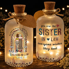 Load image into Gallery viewer, Personalized Short Bottle Light for Sister-in-Law Cute Gift
