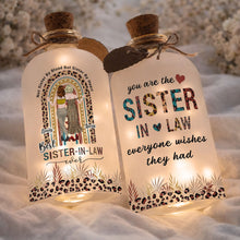 Load image into Gallery viewer, Personalized Short Bottle Light for Sister-in-Law Cute Gift
