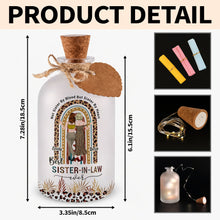 Load image into Gallery viewer, Personalized Short Bottle Light for Sister-in-Law Cute Gift
