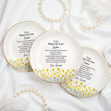 Load image into Gallery viewer, Personalized Jewelry Dish Custom Name Gift for Sister-in-Law
