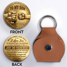 Load image into Gallery viewer, Personalized Pocket Hug Token Custom Message Gift for Son
