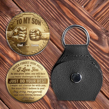 Load image into Gallery viewer, Personalized Pocket Hug Token Custom Message Gift for Son
