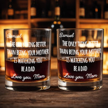 Load image into Gallery viewer, Personalized Custom Whiskey Glass Gift for Dad - 8oz/11oz
