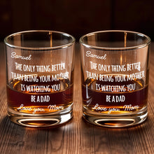 Load image into Gallery viewer, Personalized Custom Whiskey Glass Gift for Dad - 8oz/11oz
