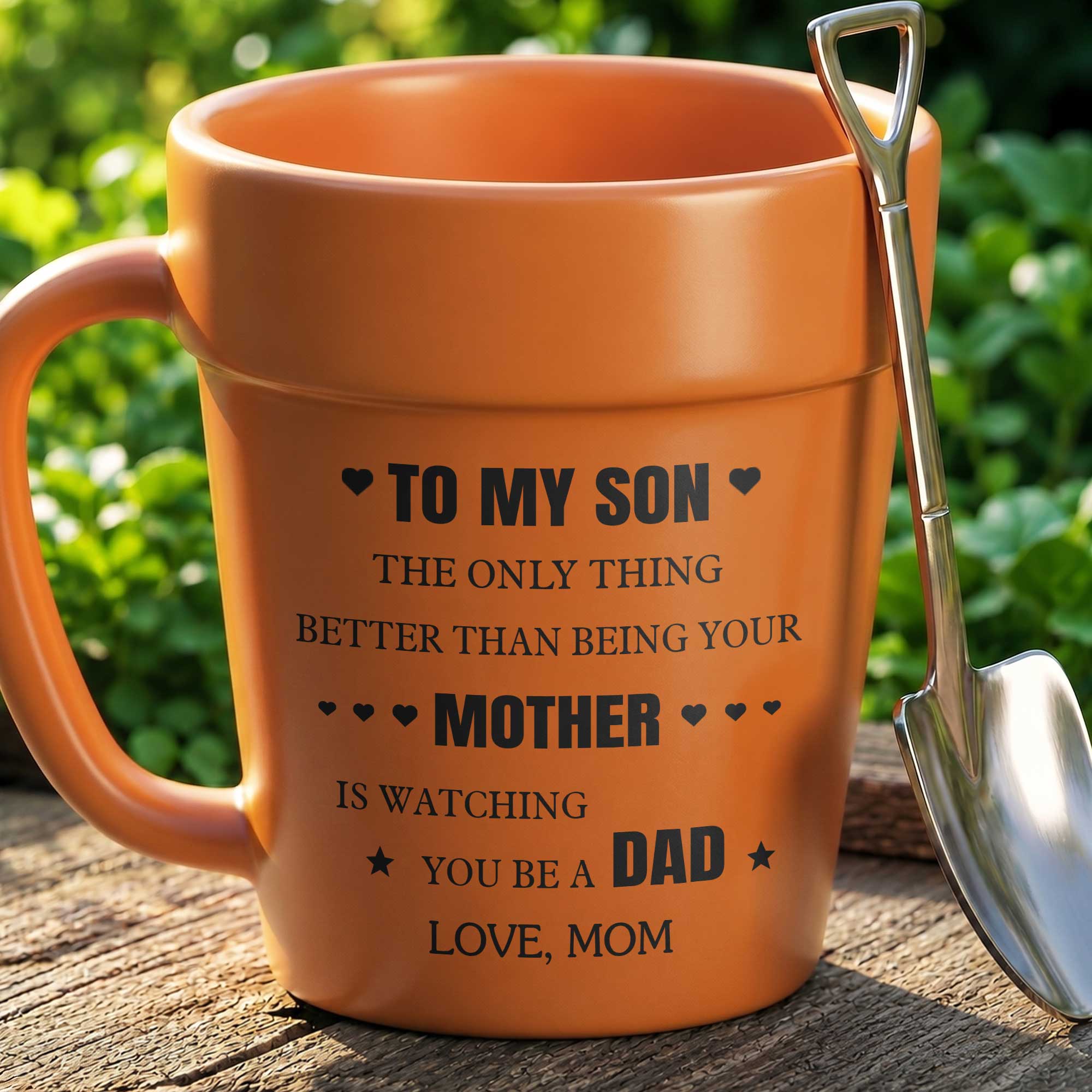 Personalized Ceramic Mug Gift for Son Love You Mom