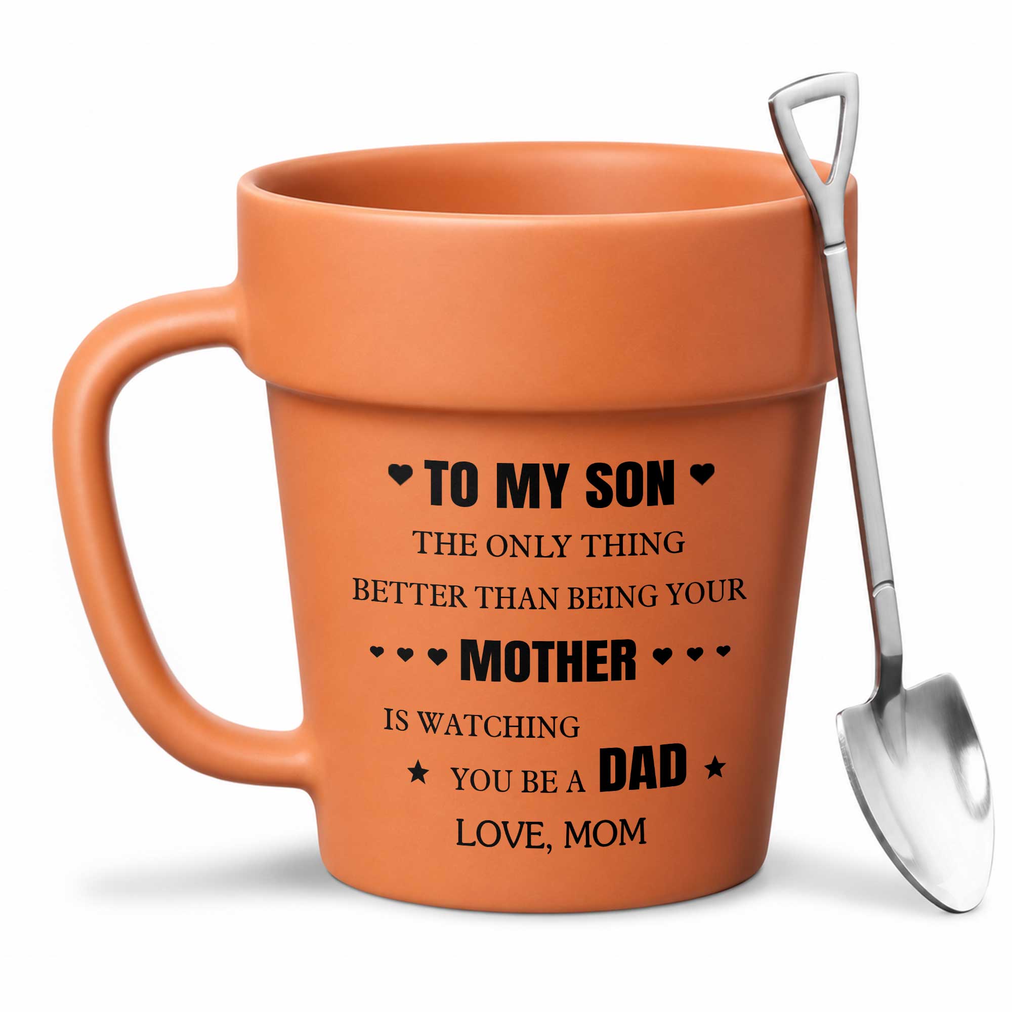 Personalized Ceramic Mug Gift for Son Love You Mom