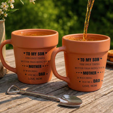 Load image into Gallery viewer, Personalized Ceramic Mug Gift for Son Love You Mom
