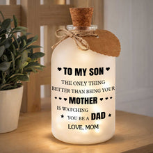Load image into Gallery viewer, Personalized Short Bottle Light Custom Gift for Son
