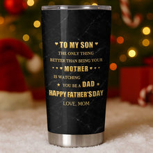 Load image into Gallery viewer, Personalized Stainless Steel Tumbler Custom Gift for Son - Father's Day, Birthday
