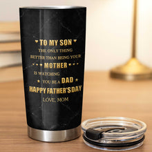 Load image into Gallery viewer, Personalized Stainless Steel Tumbler Custom Gift for Son - Father's Day, Birthday
