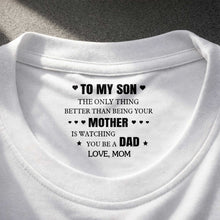 Load image into Gallery viewer, Personalized T-Shirt Custom Inside Neck Print Gift for Son
