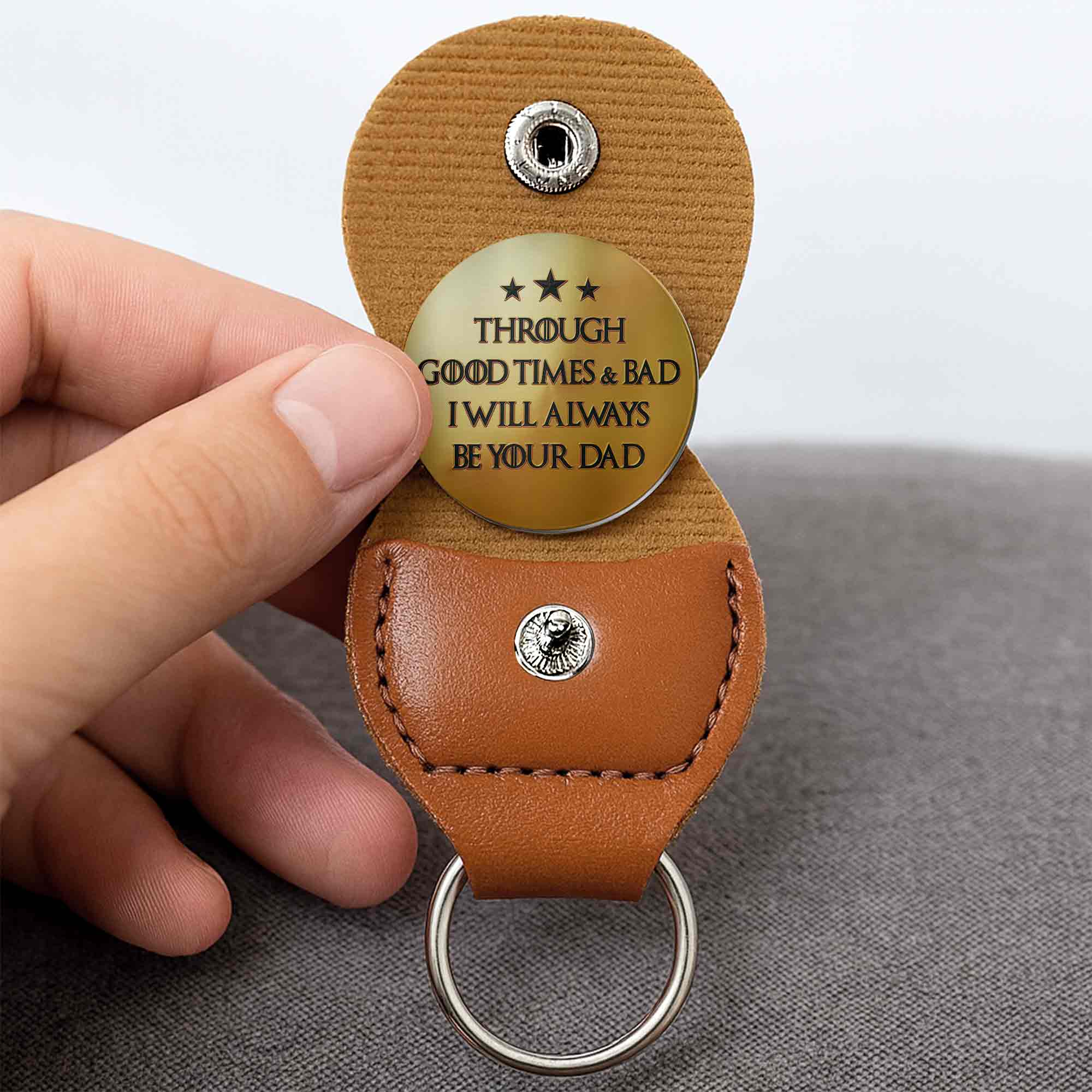 Personalized Custom Pocket Hug Gift for Daughter Fist Bump Heart Token