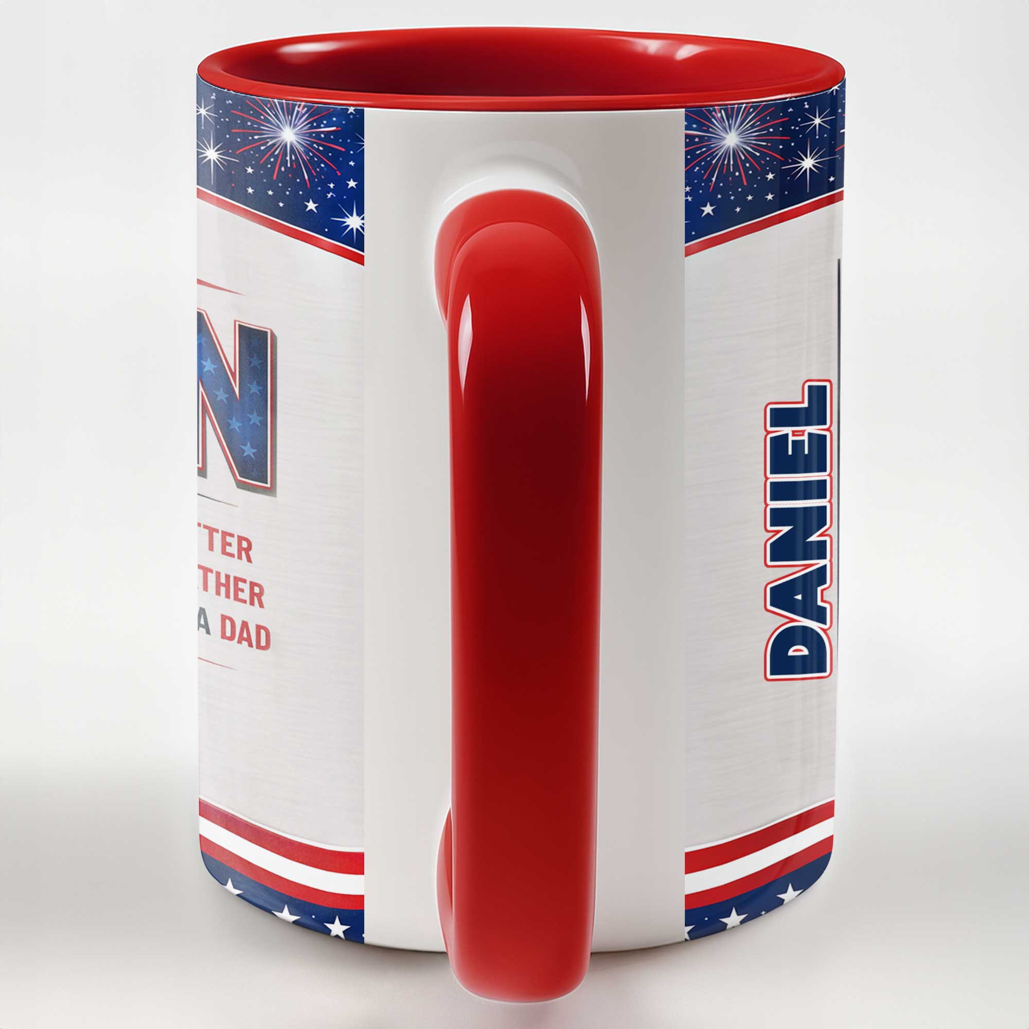 Personalized Accent Mug Custom Message for Son Gift