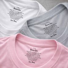 Load image into Gallery viewer, Personalized Cotton T-Shirt for Bonus Son Heartfelt Gift
