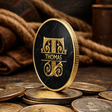 Load image into Gallery viewer, Personalized Commemorative Coin Custom Keepsake Gift for Son
