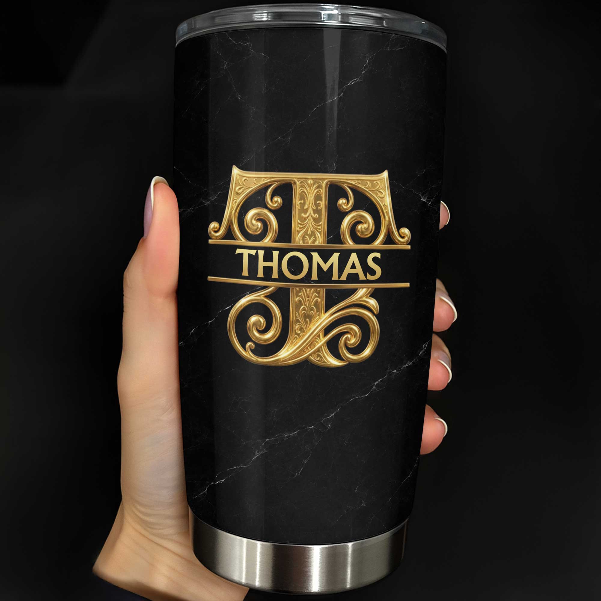 Personalized Stainless Steel Tumbler for Son Custom Name Gift