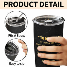 Load image into Gallery viewer, Personalized Stainless Steel Tumbler for Son Custom Name Gift
