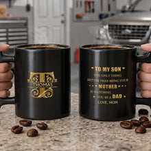 Load image into Gallery viewer, Personalized Wrench Handle Coffee Mug Custom Name Gift for Son
