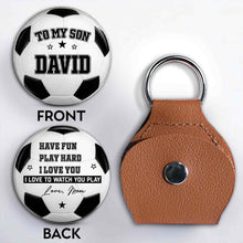Load image into Gallery viewer, Personalized Custom Pocket Hug Token for Son with Message
