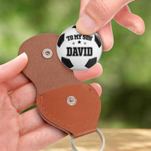 Load image into Gallery viewer, Personalized Custom Pocket Hug Token for Son with Message
