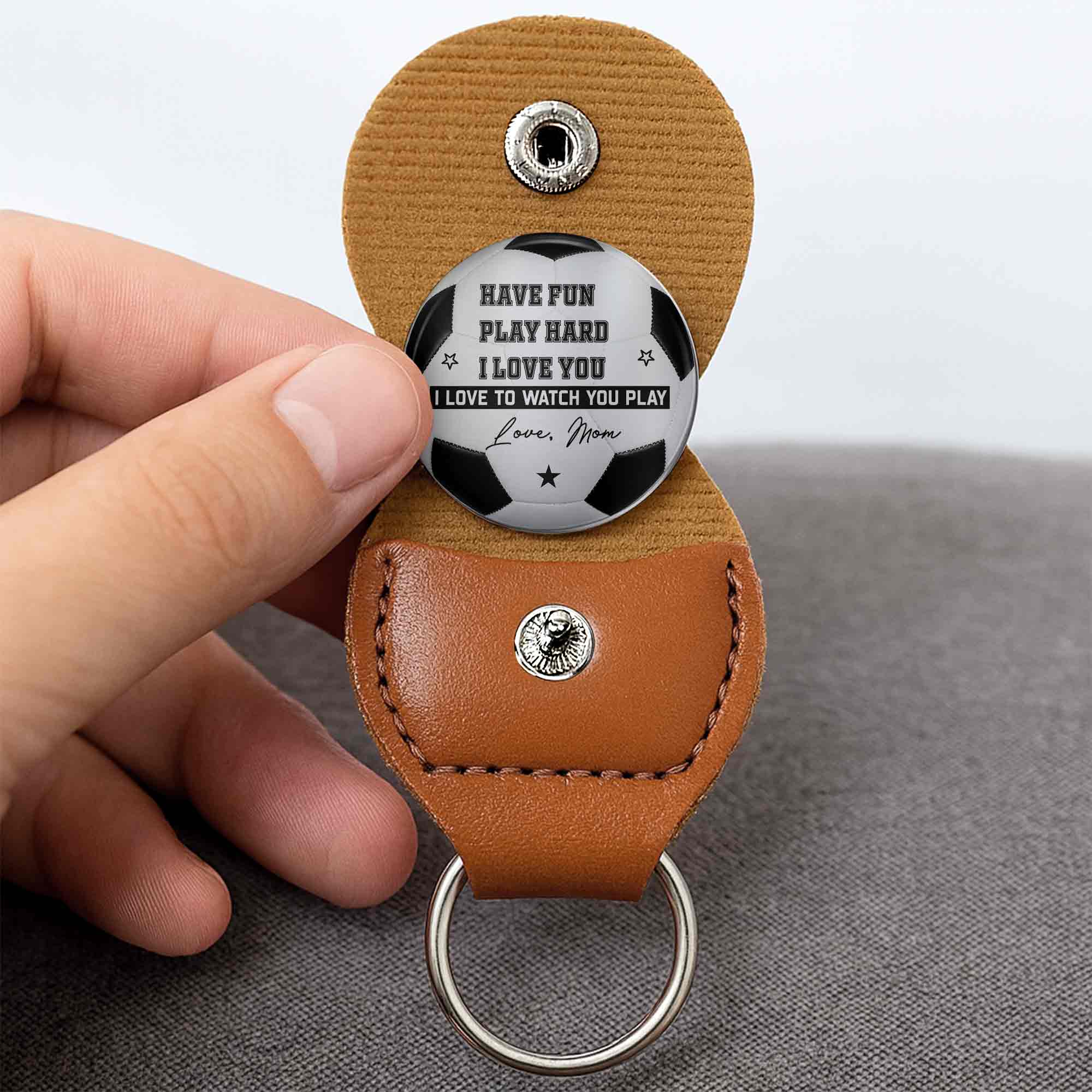 Personalized Custom Pocket Hug Token for Son with Message