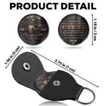 Load image into Gallery viewer, Personalized Pocket Hug Token for Son Custom Message Gift

