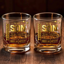 Load image into Gallery viewer, Personalized Whiskey Glass Custom Name Gift for Dad
