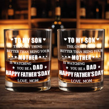 Load image into Gallery viewer, Personalized Custom Whiskey Glass Gift for Son, Father's Day
