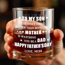 Load image into Gallery viewer, Personalized Custom Whiskey Glass Gift for Son, Father's Day
