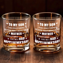 Load image into Gallery viewer, Personalized Custom Whiskey Glass Gift for Son, Father's Day
