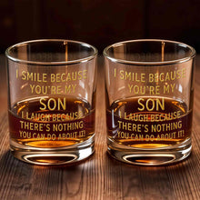 Load image into Gallery viewer, Personalized Custom Whiskey Glass Funny Gift for Son - 8oz/11oz
