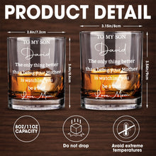 Load image into Gallery viewer, Personalized Custom Whiskey Glass Gift for Dad | Father's Day
