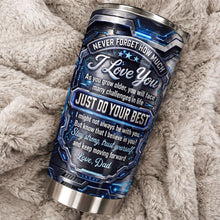 Load image into Gallery viewer, Personalized 20oz Stainless Steel Tumbler Custom Gift for Son
