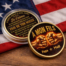 Load image into Gallery viewer, Personalized Commemorative Coin Custom Name Gift for Son
