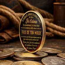 Load image into Gallery viewer, Personalized Commemorative Coin Custom Name Gift for Son

