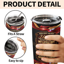 Load image into Gallery viewer, Personalized 20oz Stainless Steel Tumbler Gift for Son
