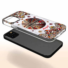 Load image into Gallery viewer, Personalized Clear Basketball Phone Case Custom Name Gift
