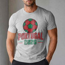 Load image into Gallery viewer, Personalized Portugal Football T-Shirt Custom Name &amp; Number Gift
