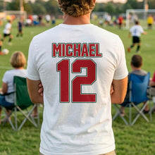 Load image into Gallery viewer, Personalized Portugal Football T-Shirt Custom Name &amp; Number Gift

