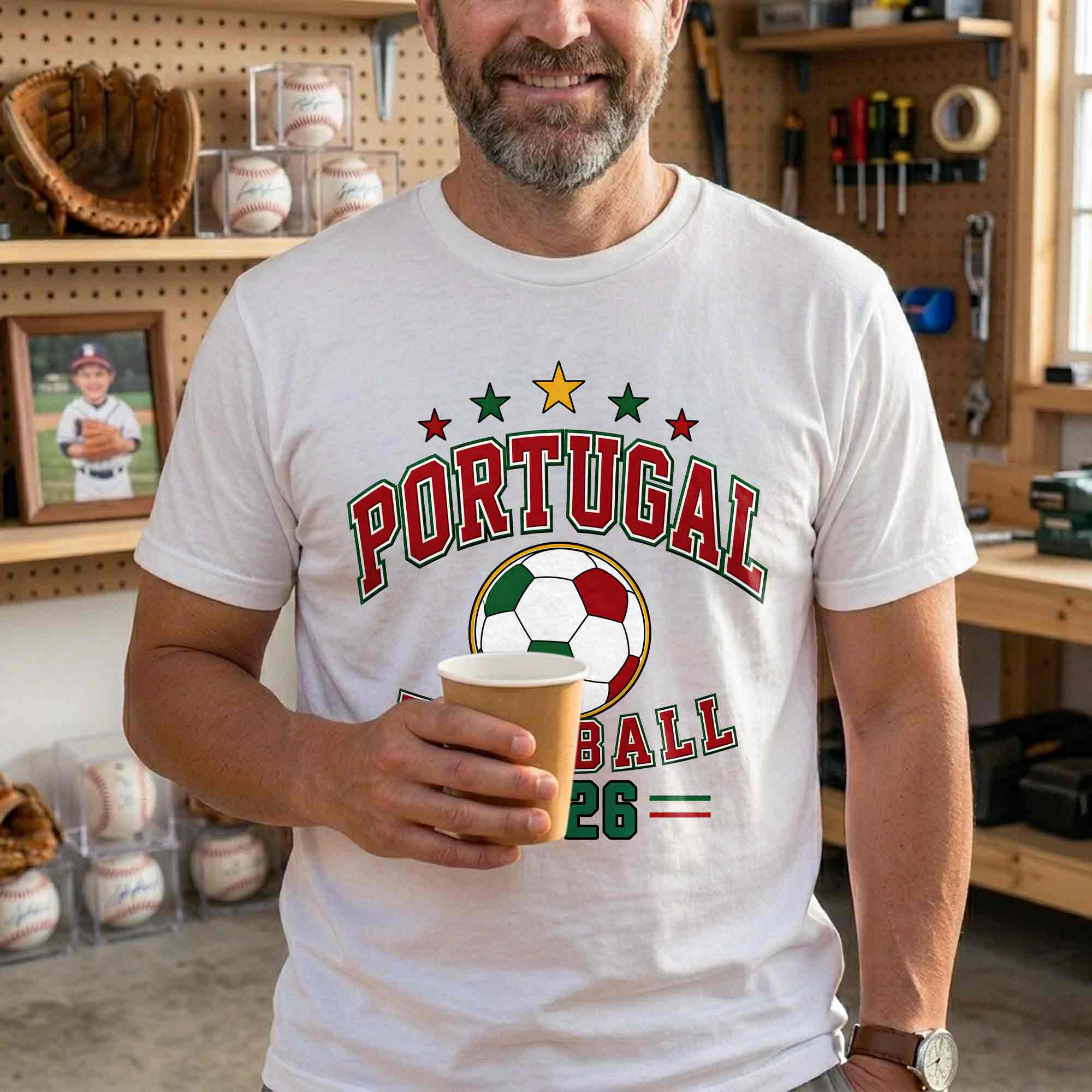Personalized Portugal Football Custom Name Soccer Ball Gift