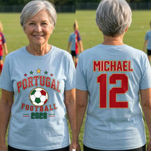 Load image into Gallery viewer, Personalized Portugal Football Custom Name Soccer Ball Gift
