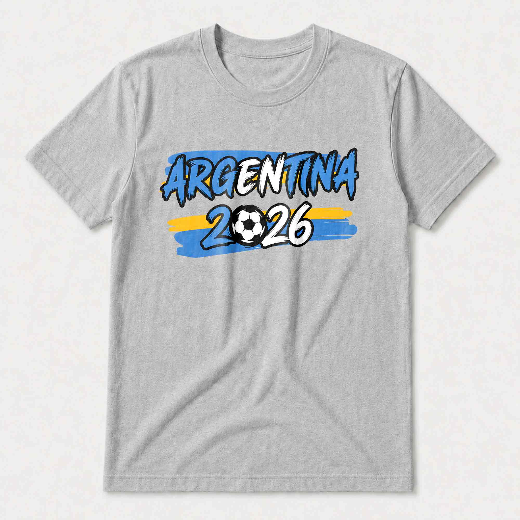 Personalized Argentina Soccer T-Shirt Custom Name Gift for Fans