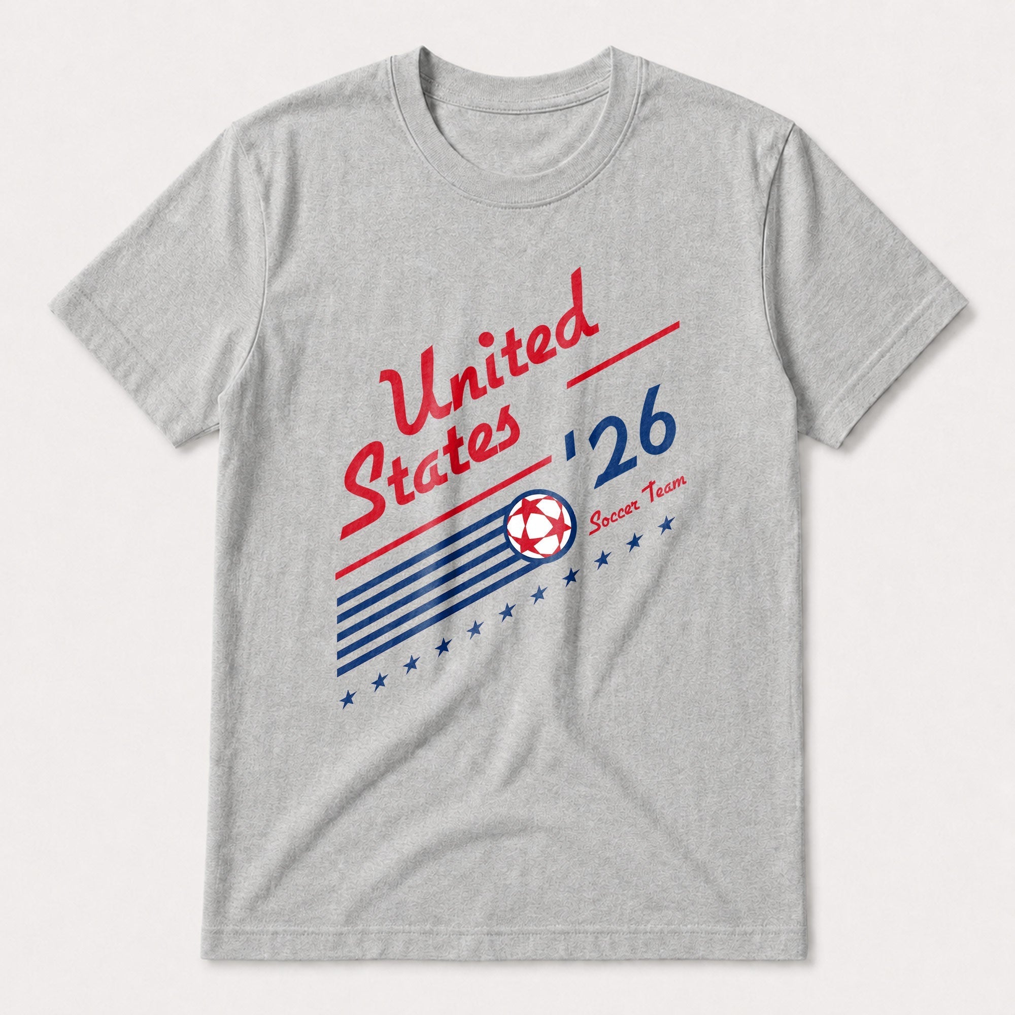 Personalized US Soccer Team T-Shirt Custom Sports Apparel Gift