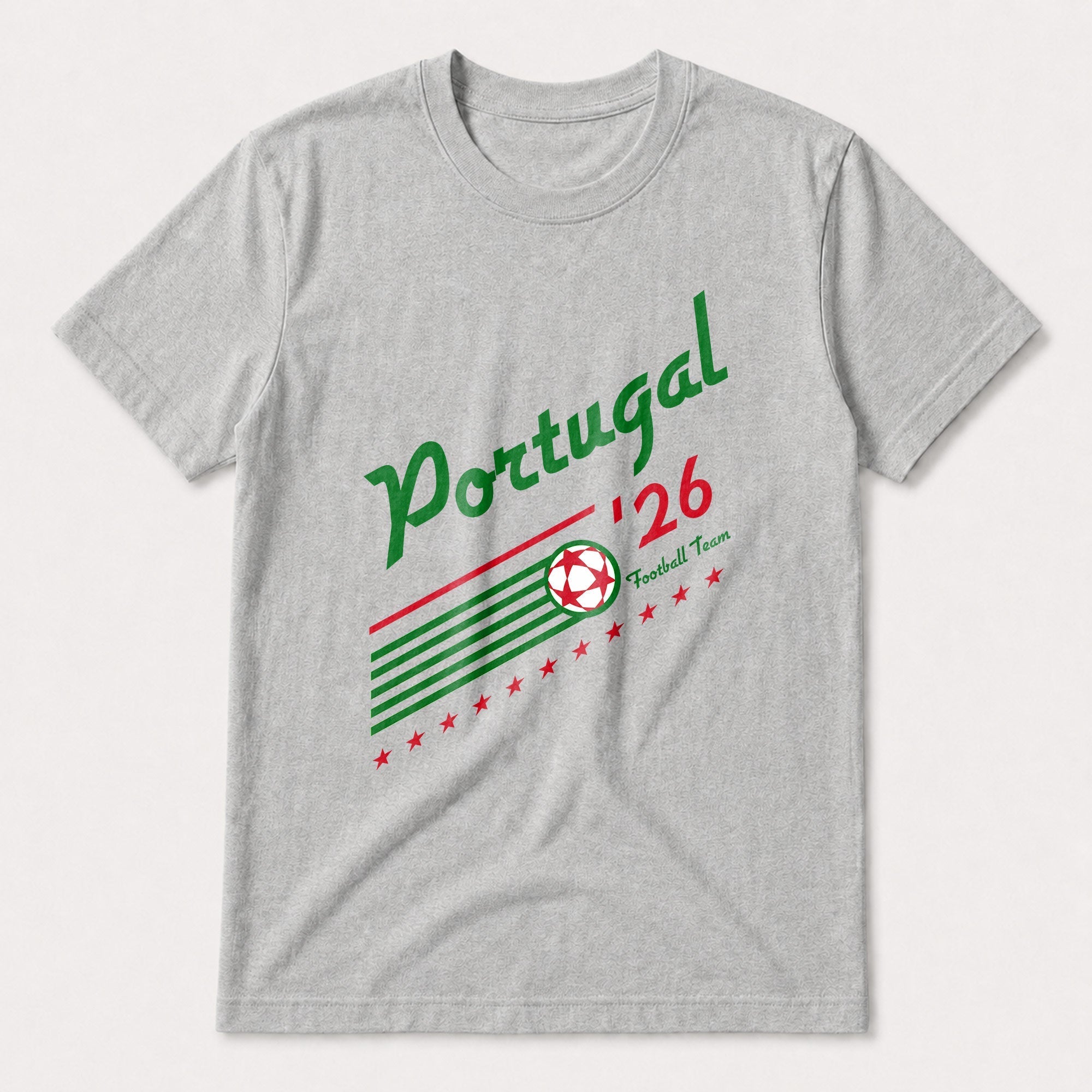 Personalized Portugal Football Team T-Shirt Custom Name Gift