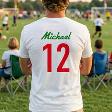 Load image into Gallery viewer, Personalized Portugal Football Team T-Shirt Custom Name Gift
