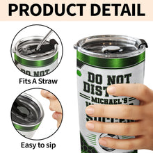 Load image into Gallery viewer, Personalized Soccer Insulated Tumbler Custom Name Gift for Dad
