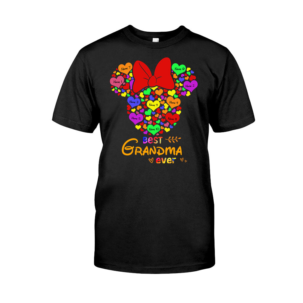 Personalized Mother's Day T-Shirt & Hoodie Best Grandma Ever Gift