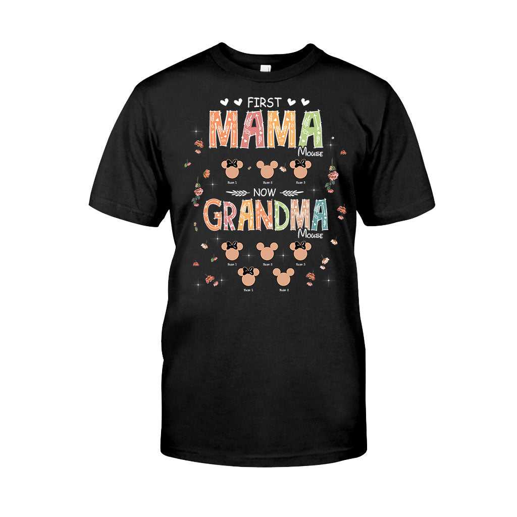 Personalized Grandma Mouse T-shirt Hoodie Gift for Mother's Day