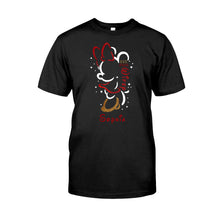Load image into Gallery viewer, Personalized Couple T-Shirt and Hoodie Set with Names for Anniversary Gift
